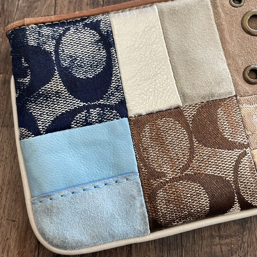 Coach Patchwork Wristlet - image 8